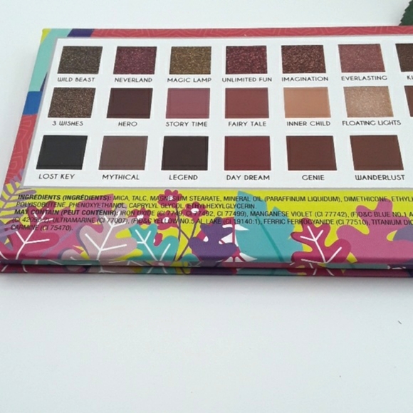 J.Cat Beauty Fantasy Dreamland Eyeshadow Palette. Warm colors eyeshadow Palette. - Picture 4 of 7